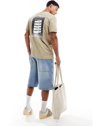 Calvin Klein - Ombre Box Back Print T-shirt - Lyst