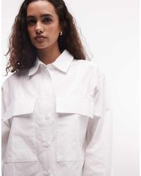 ASOS - Utility Overhemd Met Opgestikte Zak - Lyst
