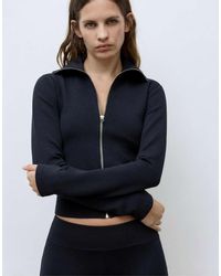 Pull&Bear - Hoogsluitend Jack Met Interlocknaden - Lyst