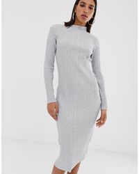 xinva slim flare funnel dress