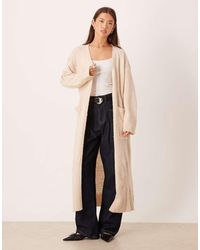 Glamorous - Longline Cardigan - Lyst