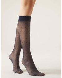 Calzedonia - Patterned Knee-High Socks - Lyst