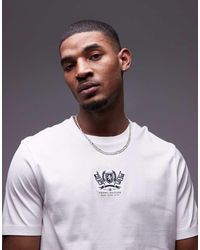 Tommy Hilfiger - Embroidered Crest Logo T-Shirt - Lyst