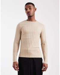 ASOS - Slim Fit Long Sleeve T-shirt - Lyst