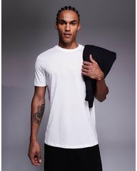 ARMANI EXCHANGE - Central Logo T-shirt - Lyst