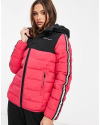 Champion Padded Baffle Jacket - Pink
