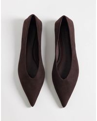 ASOS - Lari Pointed Ballets - Lyst