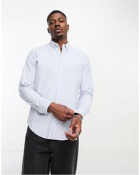 Abercrombie & Fitch - Elevated Icon Logo Relaxed Fit Oxford Shirt - Lyst