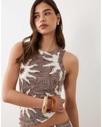 Never Fully Dressed - Rib Tank Top Co-Ord - Lyst