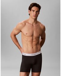 Calvin Klein - – icon cotton stretch – 3er-pack eng geschnittene boxershorts - Lyst