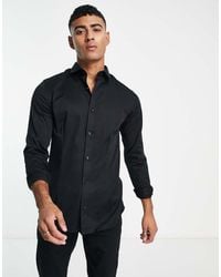 Jack & Jones - Premium Super Slim Fit Stretch Smart Shirt - Lyst