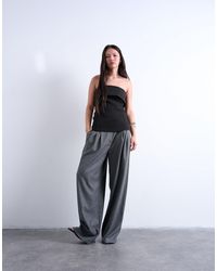TOPSHOP - – trägerloses longline-top - Lyst