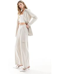 Jdy - Pocket Loose Fit Trouser Co-ord - Lyst