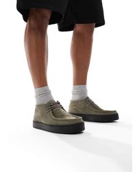 Pull&Bear - Contrast Gum Sole Leather Shoe - Lyst