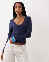 Cotton On - Ultra Soft Scoop Neck Long Sleeve Top - Lyst