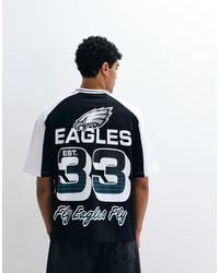ASOS - Oversized T-shirt With Nfl Philadelphia Eagles Print - Lyst