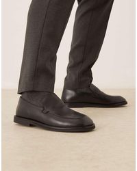 ASOS - Square Toe Loafers - Lyst