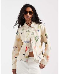 Object - Boxy Denim Jacket - Lyst