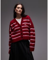 Tommy Hilfiger - – flauschige strickjacke - Lyst