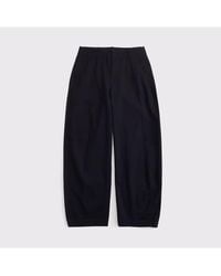 Abercrombie & Fitch - 100% Cotton High Rise Chino Barrel Pant - Lyst