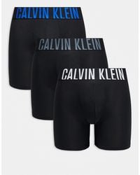 Calvin Klein - Intense Power 3 Pack Microfibre Boxer Briefs - Lyst