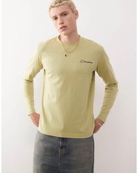 Berghaus - T-Shirt Grappled Long Sleeve T-Shirt - Lyst