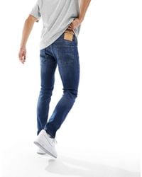 Jack & Jones - Intelligence – liam – eng geschnittene stretch-jeans - Lyst