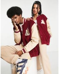 adidas Originals - 'preppy Varsity' Boyfriend Fit Varisty Jacket - Lyst