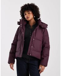Vero Moda - Short Coated Padded Jacket - Lyst