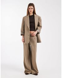 ASOS - Pantalon d'ensemble ample et ajusté à rayures - Lyst