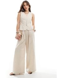 4th & Reckless - – elegante hose aus leinenmix - Lyst