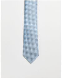 French Connection - Diamond Print Tie - Lyst