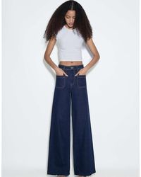 Stradivarius - Straight Fit Jeans With Pockets - Lyst