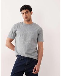 GANT - Varsity Chest Script Logo T-shirt - Lyst