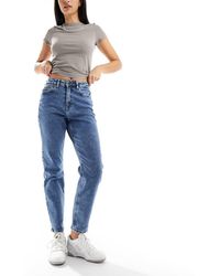 Noisy May - Moni High Rise Slim Straight Jeans - Lyst