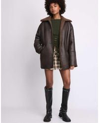 Stradivarius - Oversize Double-faced Button-up Jacket - Lyst