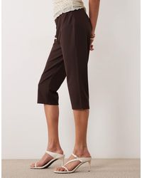 ASOS - Capri Pants With Side Split - Lyst