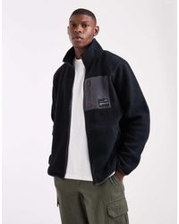 JJ Rebel - Zip Fleece Jacket - Lyst
