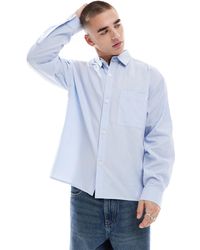 Cotton On - Cotton on – langärmliges hemd aus baumwoll-popeline - Lyst