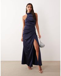 TFNC London - – bridesmaid – maxikleid aus satin - Lyst