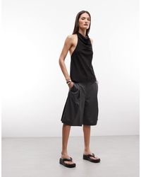 Weekday - Longline Suiting Shorts - Lyst