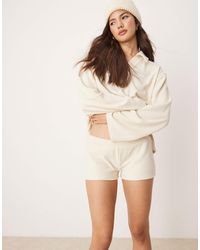ASOS - Mix & Match Lounge Fluffy Sock Pyjama Short - Lyst