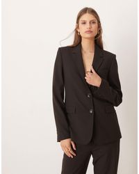 Mango - Bergen Tailored Classic Blazer Co-Ord - Lyst