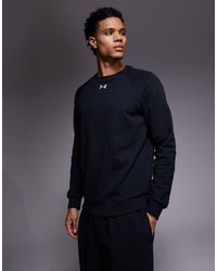 Under Armour - Rival Fleece Crew Neck Sweatshirt - Lyst