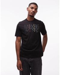 Paul Smith - Short Sleeve Logo Print T-shirt - Lyst