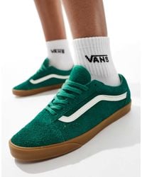 Vans - Old Skool Lowpro Fluffy Suede Gum Sole Sneakers - Lyst