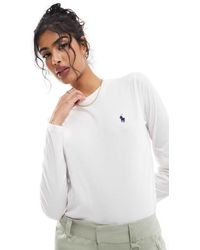Polo Ralph Lauren - Top A Maniche Lunghe - Lyst