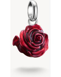 Thomas Sabo - Pendentif charm fleur - Lyst