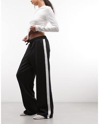 Noisy May - Straight Leg Jersey Trouser - Lyst