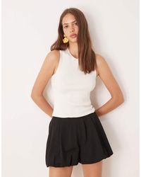 ASOS - Getailleerde Microshort Met Noppenzoom - Lyst